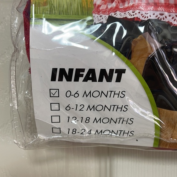 Spirit Red Riding Hood costume. New! O / 6 months. - Picture 2 of 8